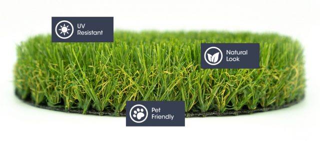 Easigrass artificial grass - UV Resistant, Eco Friendly and Pet Friendly