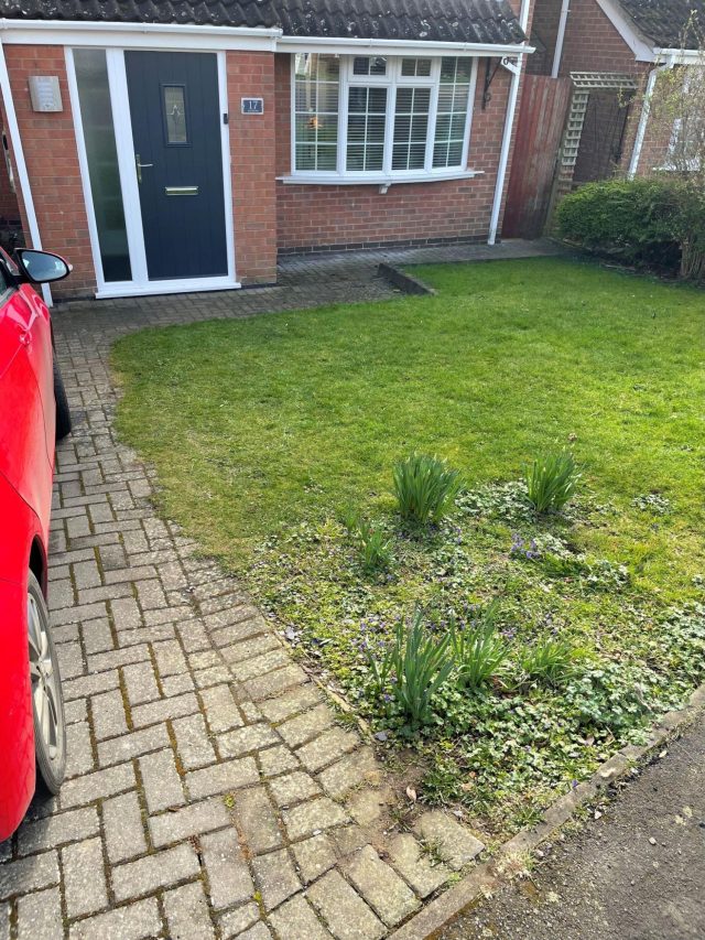 before laying artificial grass.