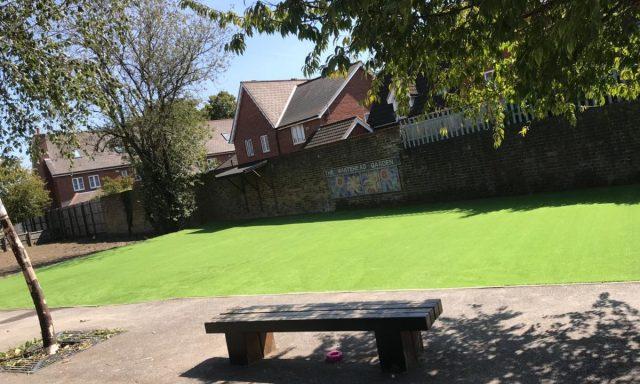 The Whitehead Garden community garden.